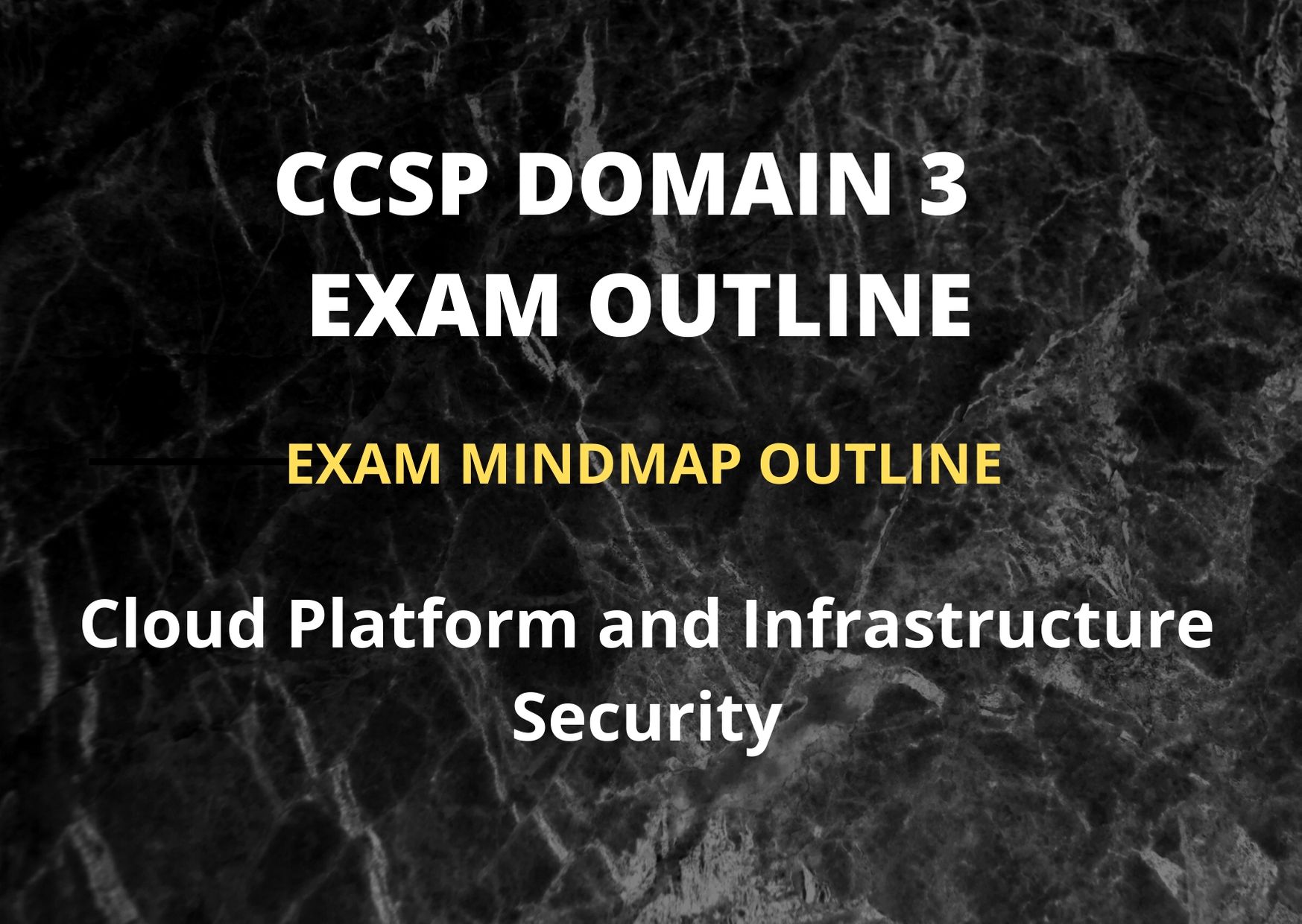 Domain 3 Cloud Platform and Infrastructure Security Mind Map – Prabh Nair